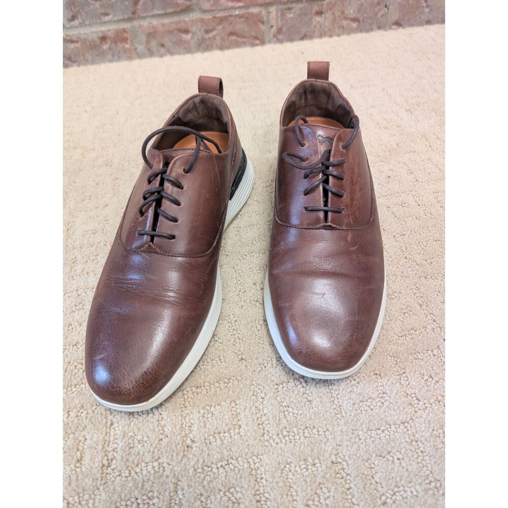 Wolf & Shepherd Shoe Mens Size 7 Brown Leather Crossover Longwing